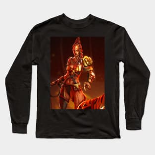 Tiger Warrior Collection - Gladiator Version Long Sleeve T-Shirt